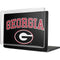 University of Georgia Collegiate Text MacBook Cases