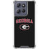 University of Georgia Collegiate Text Moto G 5G (2025) Clear Case