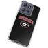 University of Georgia Collegiate Text Moto G 5G (2025) Clear Case