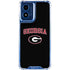 University of Georgia Collegiate Text Moto G 5G (2024) Clear Case