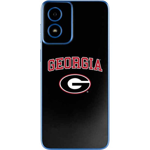 University of Georgia Collegiate Text Moto G Play 4G (2024) Skin