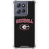 University of Georgia Collegiate Text Moto G Play 5G (2025) Clear Case