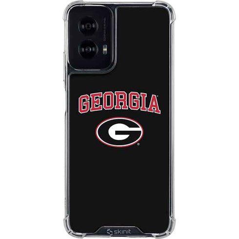 University of Georgia Collegiate Text Moto G Power 5G (2024) Clear Case