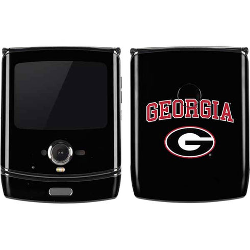 University of Georgia Collegiate Text Motorola RAZR Skin