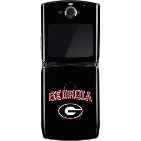 University of Georgia Collegiate Text Motorola RAZR Skin