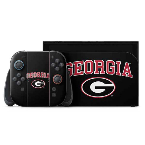 University of Georgia Collegiate Text Nintendo Skins