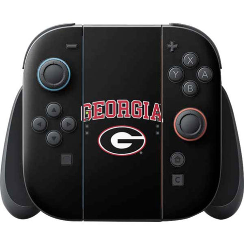 University of Georgia Collegiate Text Nintendo Switch 2 (2025) Joy-Con Controller Skin