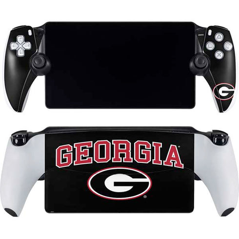 University of Georgia Collegiate Text PlayStation Portal Remote Player Skin