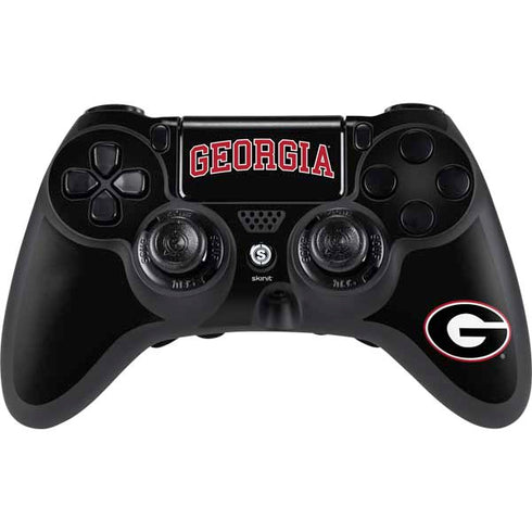 University of Georgia Collegiate Text PlayStation PS4 Skins