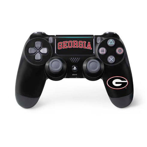 University of Georgia Collegiate Text PlayStation PS4 Skins