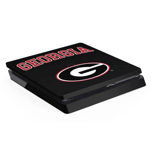 University of Georgia Collegiate Text PlayStation PS4 Skins