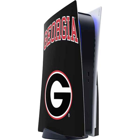 University of Georgia Collegiate Text PlayStation PS5 Skins