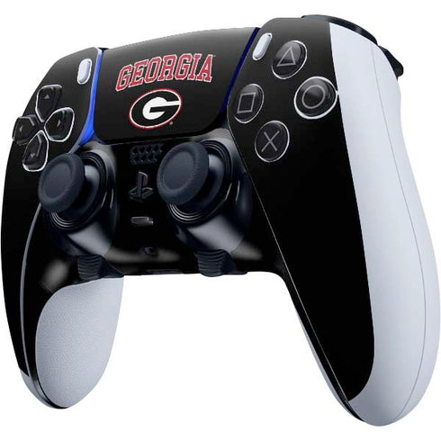 University of Georgia Collegiate Text PS5 DualSense Edge Pro Controller Skin