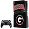 University of Georgia Collegiate Text PS5 Pro Disk Bundle Skin