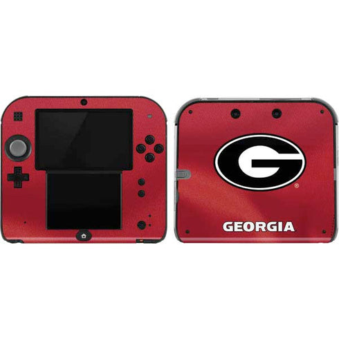 University of Georgia Red Jersey Nintendo 2DS Skin
