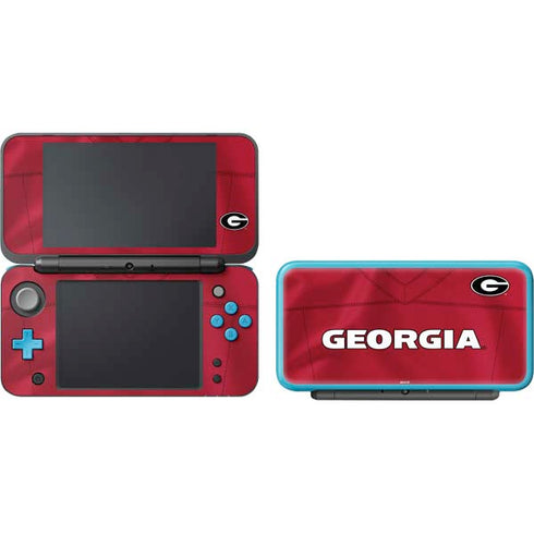 University of Georgia Red Jersey Nintendo 2DS XL (2017) Skin