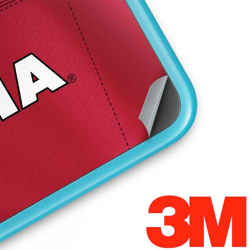 University of Georgia Red Jersey Nintendo 2DS XL (2017) Skin