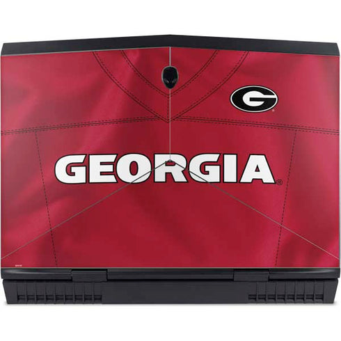University of Georgia Red Jersey Dell Alienware Skin