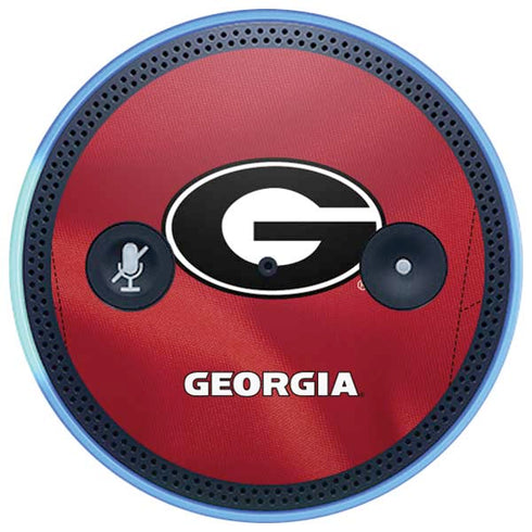 University of Georgia Red Jersey Amazon Echo Skin