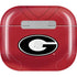 University of Georgia Red Jersey Apple AirPods (3rd Gen 2021) Skin