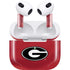 University of Georgia Red Jersey Apple AirPods (3rd Gen 2021) Skin