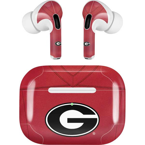University of Georgia Red Jersey Apple AirPods Pro Skin