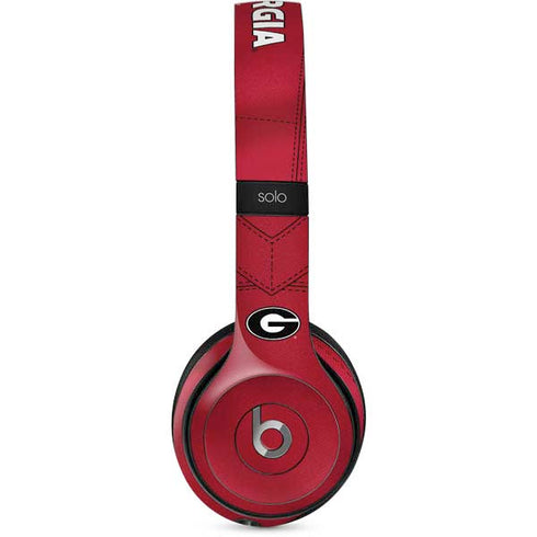 University of Georgia Red Jersey Beats Solo 2 Wired Skin