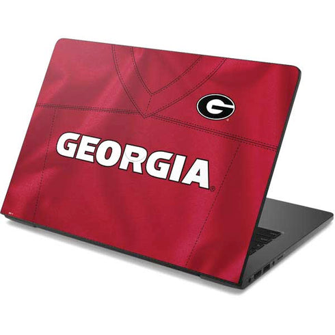 University of Georgia Red Jersey Dell Chromebook Skin