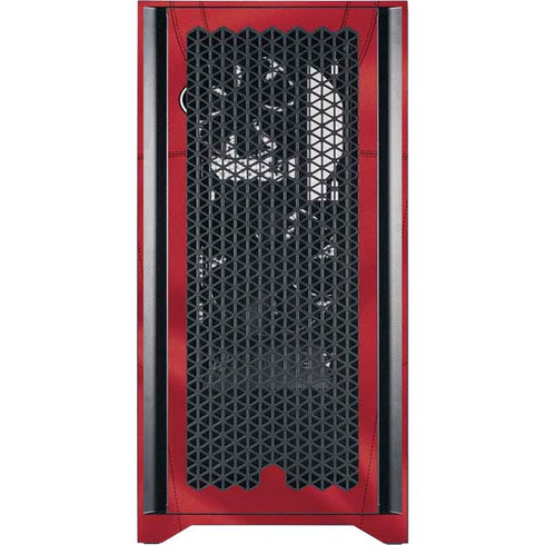 University of Georgia Red Jersey Corsair 4000D Tempered Glass Mid-Tower ATX Case Skin