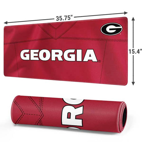 University of Georgia Red Jersey Gaming Mouse Pad