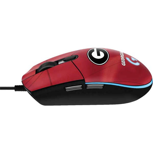 University of Georgia Red Jersey G203 Prodigy RGB Wired Gaming Mouse Skin