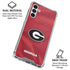 University of Georgia Red Jersey Galaxy A13 5G Clear Case