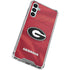 University of Georgia Red Jersey Galaxy A15 5G Clear Case