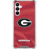 University of Georgia Red Jersey Galaxy A16 5G Clear Case