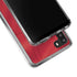 University of Georgia Red Jersey Galaxy A21 Clear Case