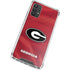 University of Georgia Red Jersey Galaxy A32 5G Clear Case