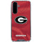 University of Georgia Red Jersey Galaxy A36 5G Clear Case