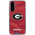 University of Georgia Red Jersey Galaxy A36 5G Clear Case