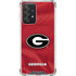 University of Georgia Red Jersey Galaxy A52 5G Clear Case