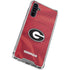 University of Georgia Red Jersey Galaxy A54 5G Clear Case