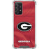 University of Georgia Red Jersey Galaxy A72 5G Clear Case