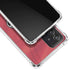 University of Georgia Red Jersey Galaxy A72 5G Clear Case