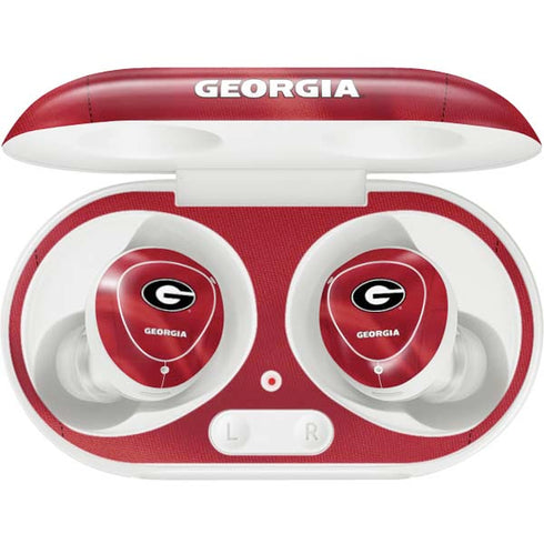University of Georgia Red Jersey Galaxy Buds Plus Skin