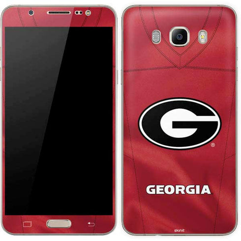 University of Georgia Red Jersey Galaxy J7 Skin