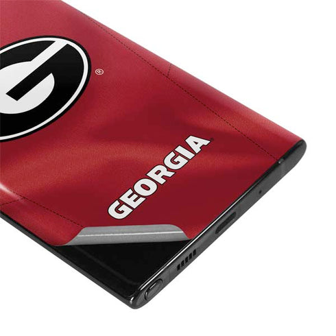 University of Georgia Red Jersey Galaxy Note 10 Plus Skin