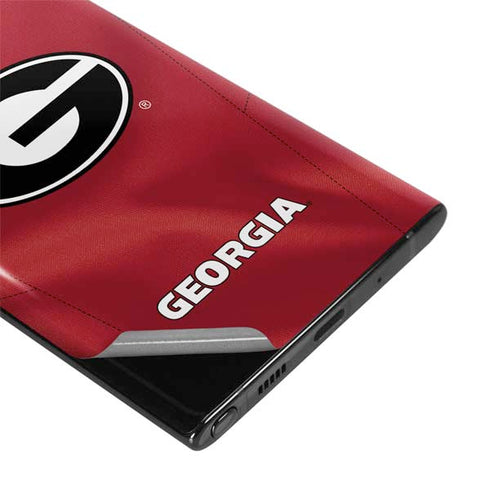 University of Georgia Red Jersey Galaxy Note 10 Skin