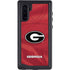 University of Georgia Red Jersey Galaxy Note 10 Waterproof Case