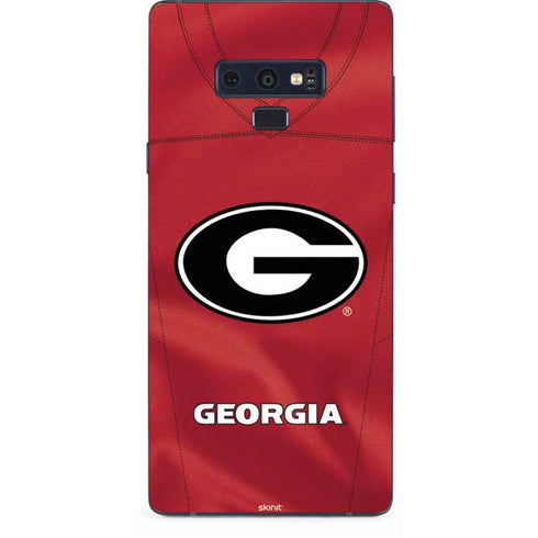 University of Georgia Red Jersey Galaxy Note 9 Skin
