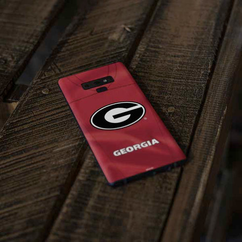 University of Georgia Red Jersey Galaxy Note 9 Skin