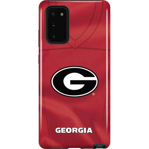 University of Georgia Red Jersey Galaxy Note20 5G Pro Case